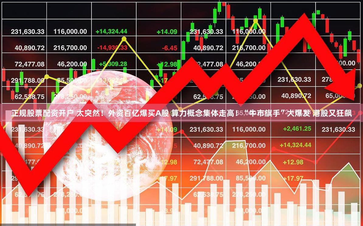 正规股票配资开户 太突然！外资百亿爆买A股 算力概念集体走高！“牛市旗手”大爆发 港股又狂飙