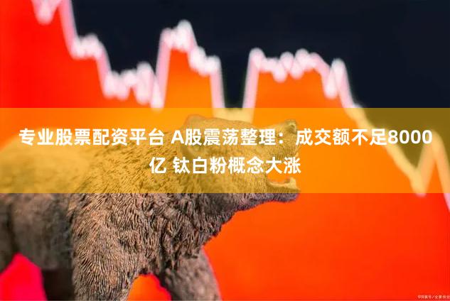 专业股票配资平台 A股震荡整理：成交额不足8000亿 钛白粉概念大涨