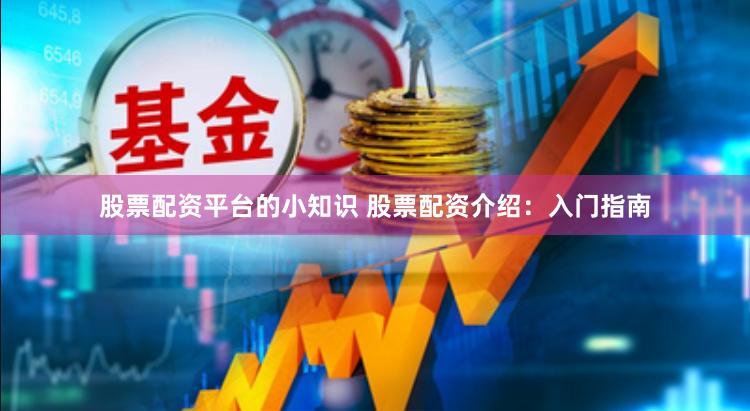 股票配资平台的小知识 股票配资介绍：入门指南