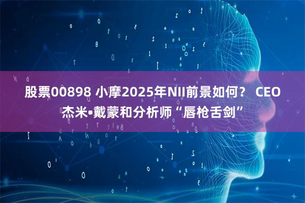 股票00898 小摩2025年NII前景如何？ CEO杰米•戴蒙和分析师“唇枪舌剑”