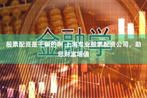 股票配资是干嘛的啊 上海专业股票配资公司，助您财富增值