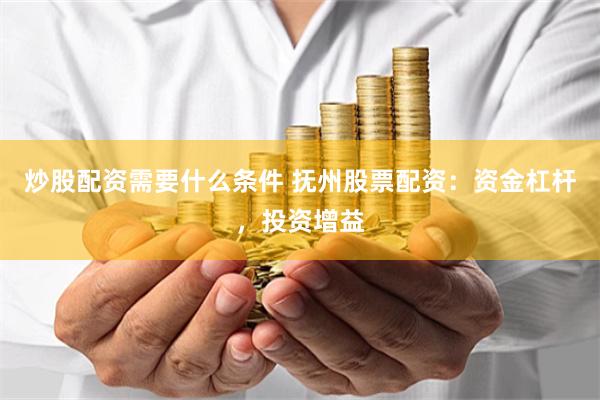 炒股配资需要什么条件 抚州股票配资：资金杠杆，投资增益